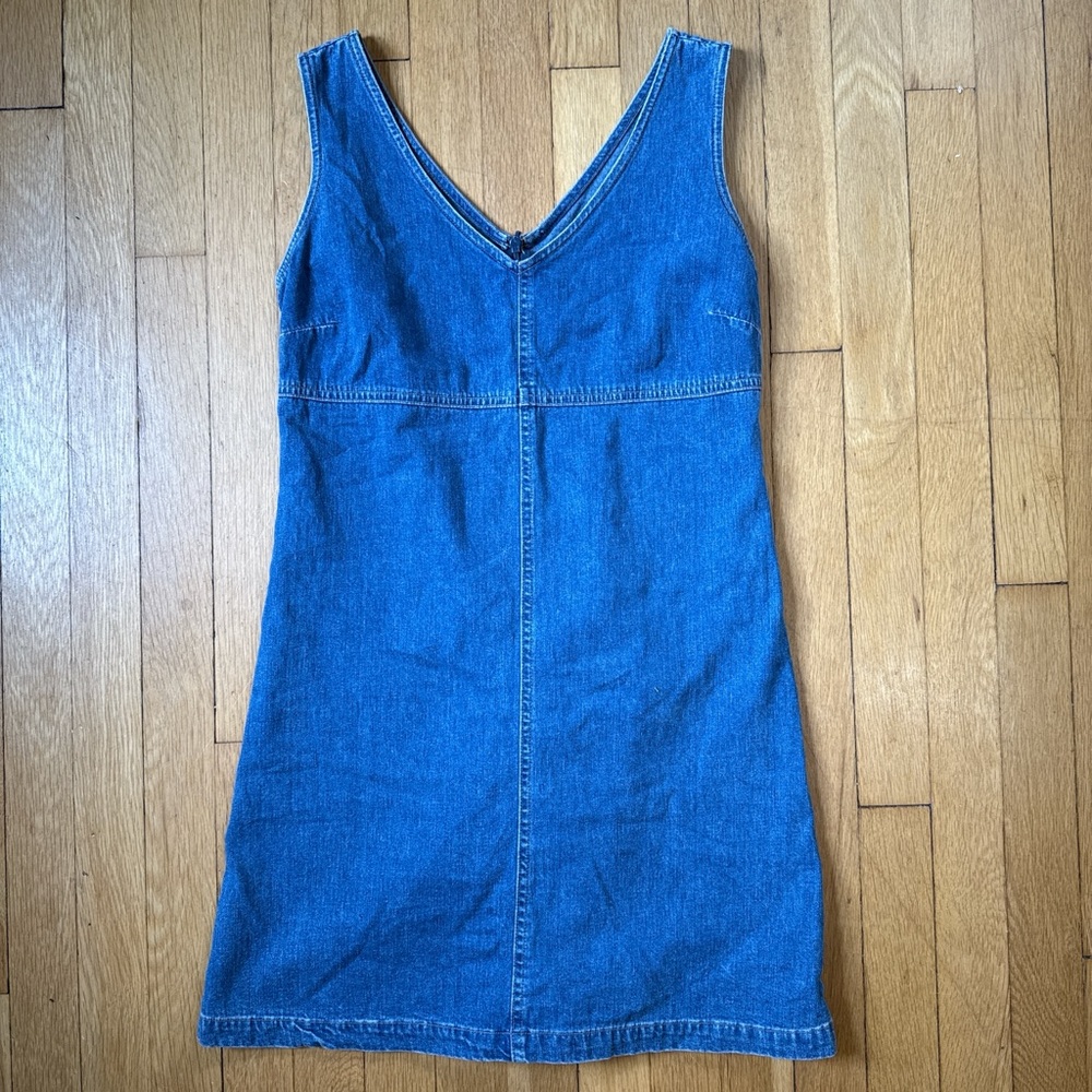 GAP Blue Denim Mini Dress